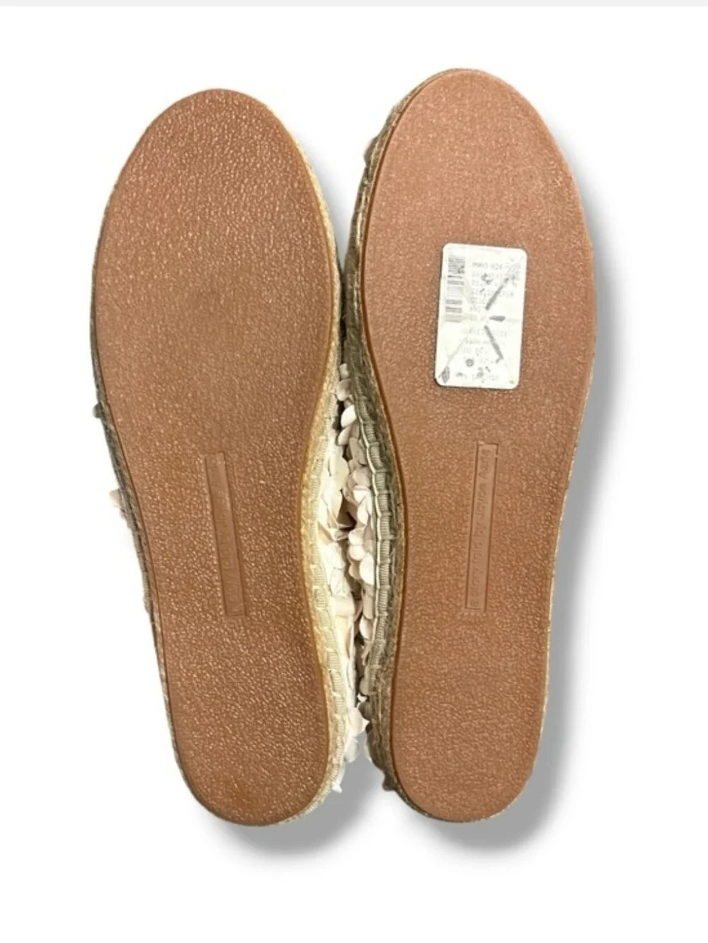 AVEC LES FILLES Gisella Blush Pink Espadrilles Flats Size 10